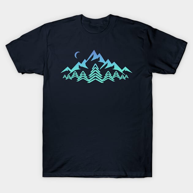 mountain landscape T-Shirt by pholange